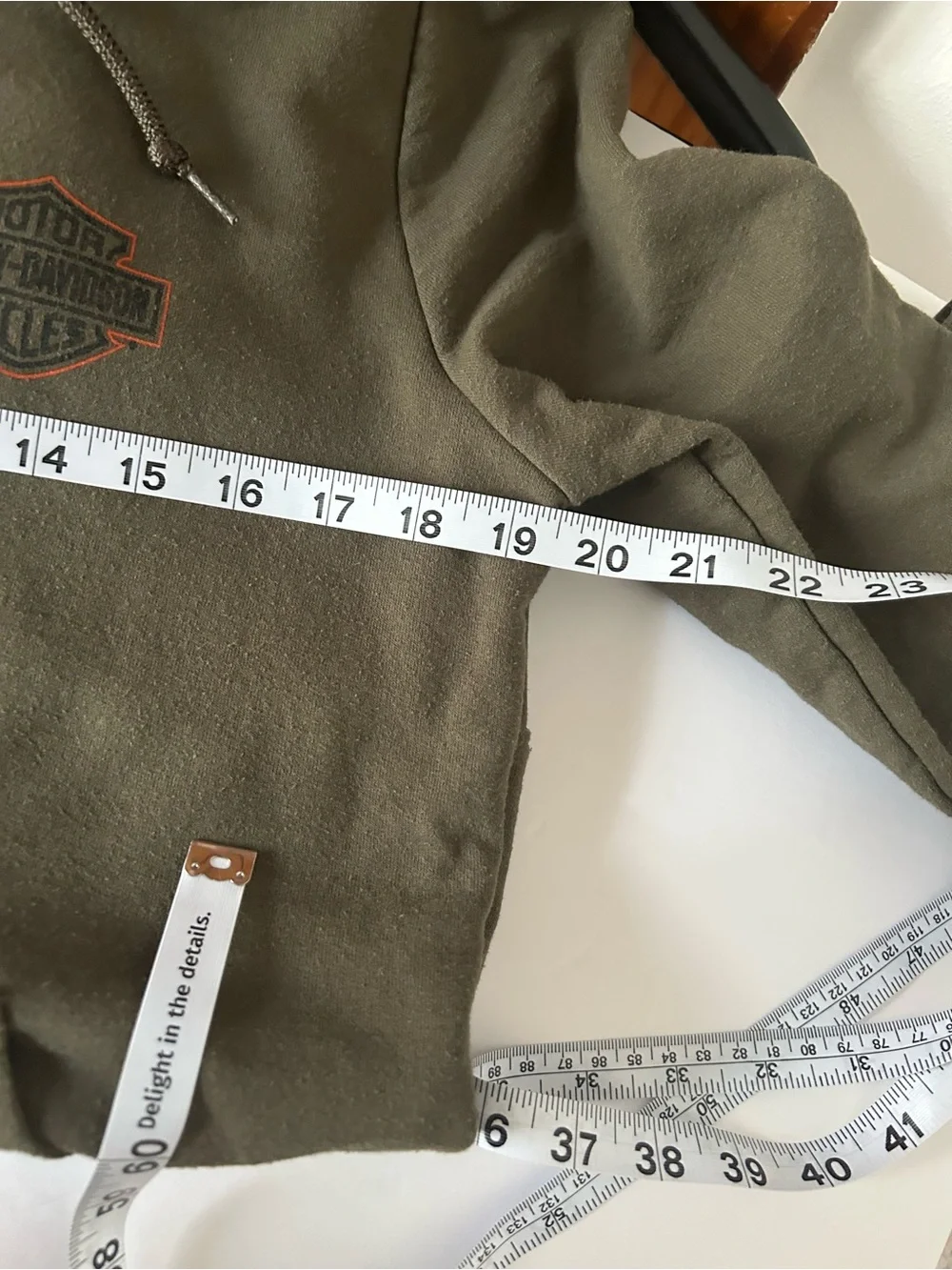 Harley-Davidson Women’s M Wounded Warrior Project Full Zip Hoodie Military Green